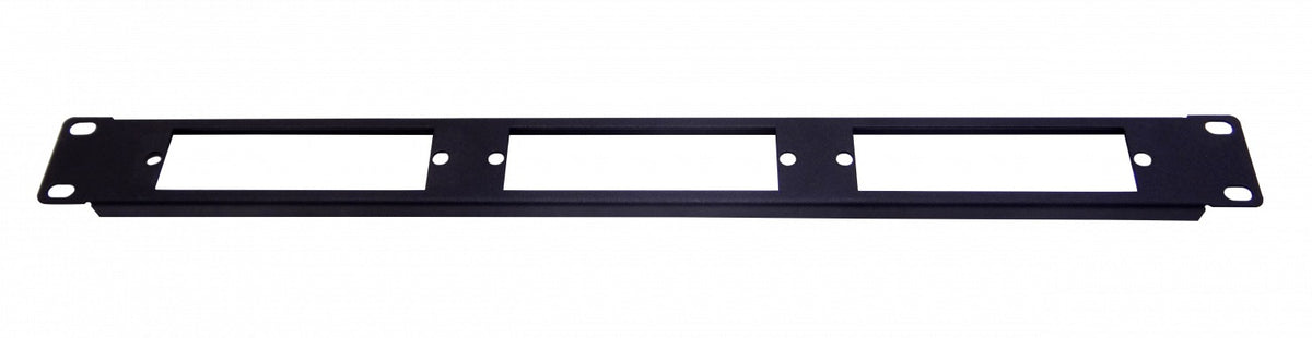 1U-3P Panel Placa 1U Rack para 3 Módulos 130mm CL/TF/KEY/MPO/CASETE