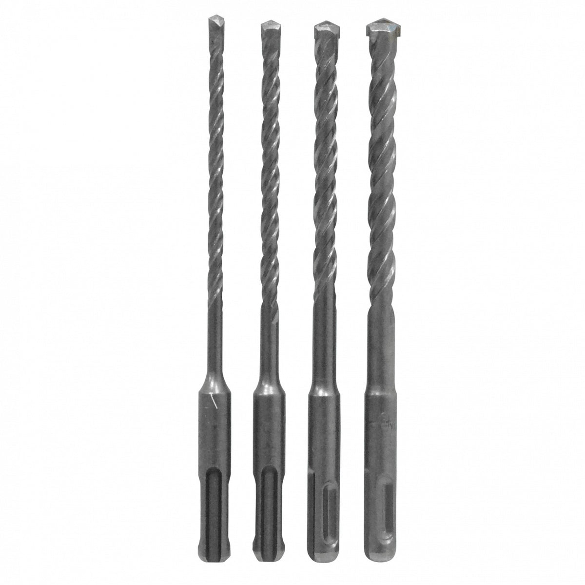 BROCAS-ROTOM SET 4 PIEZAS BROCAS SDS PLUS PARA CONCRETO 5-6-8-10mm x 100mm TIPO ROTOMARTILLO