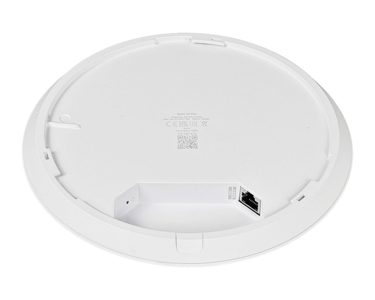 U7-PRO-5. UI UI 5un 2x2x2 1-2500 WiFi7 9,3Gbps 2,4/5/6GHz 4/6/6dBi req-PoE48at/21W U7-PRO-EU-5 UBIQUITI