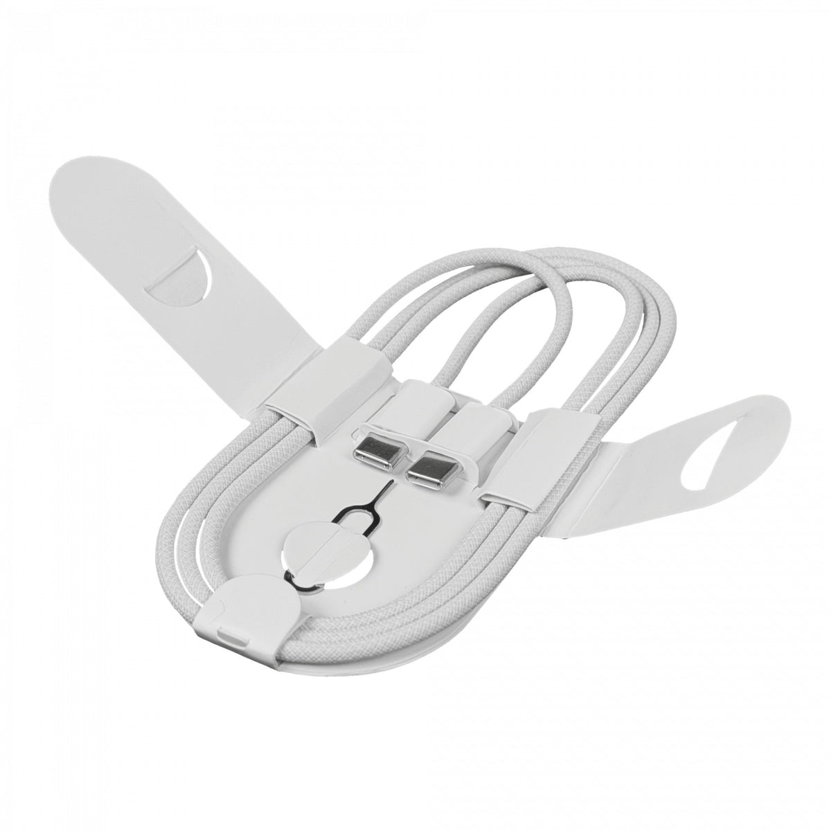CC1-G Incluye Sujetacables 1 metro Macho USB-C a Macho USB-C 100cm Tipo-C 60W Cable USB con Trenzado