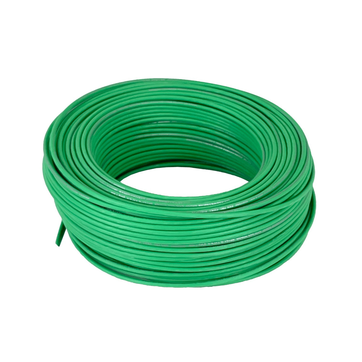 HZ4V EVA H07Z-1 4mm LSZH Verde/Amarillo 100 metros 750V Brasil Cable Multifilar Eléctrico