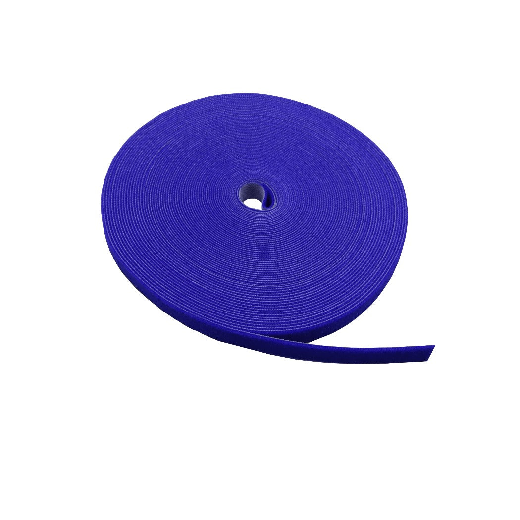 CV-LK25A Azul Amarra Velcro Clasica Doble Faz 25mt 20mm