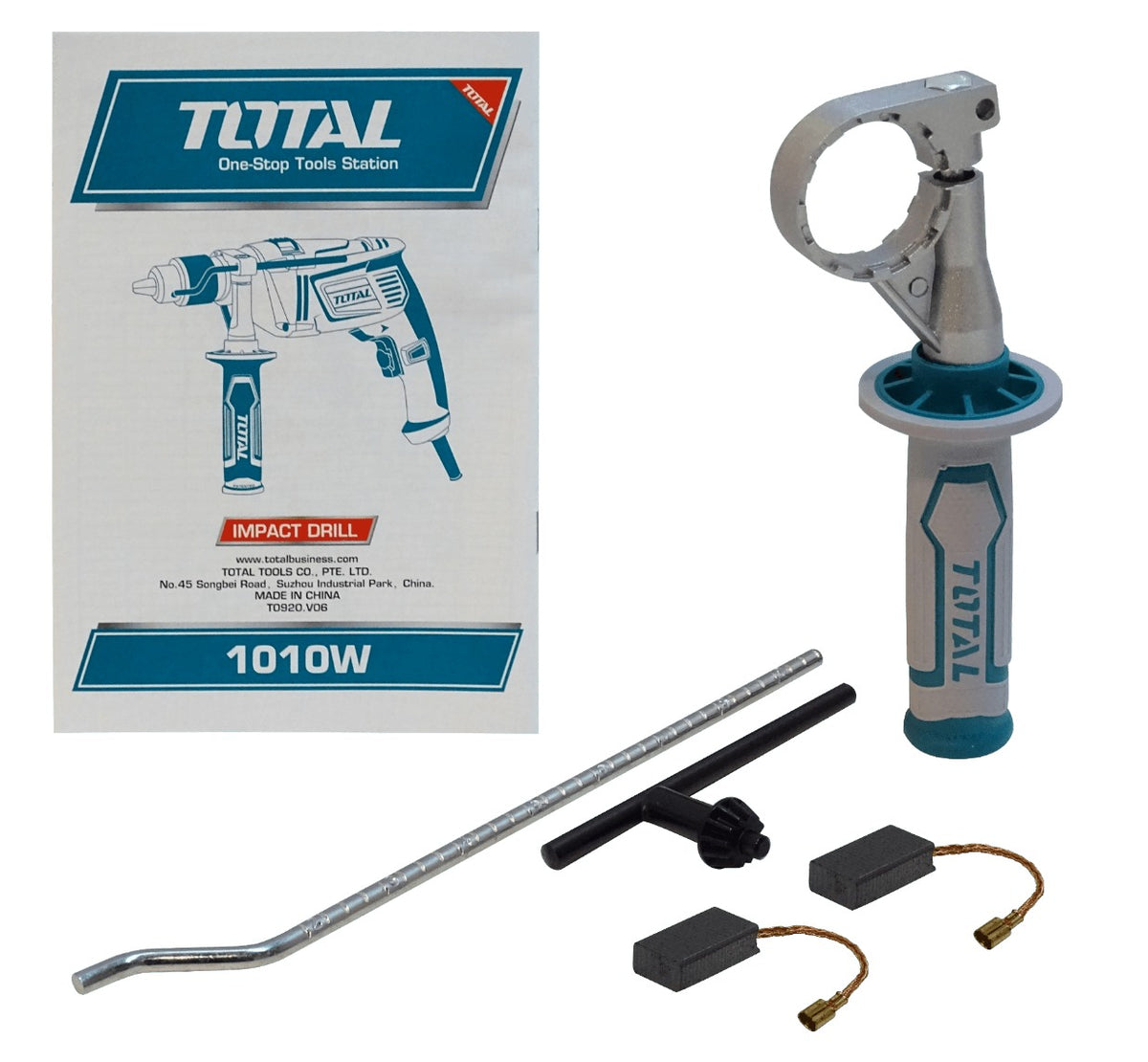 TALA-10 TOTAL 1010W 240VAC 2800RPM 13mm-Mandril Taladro de impacto Industrial