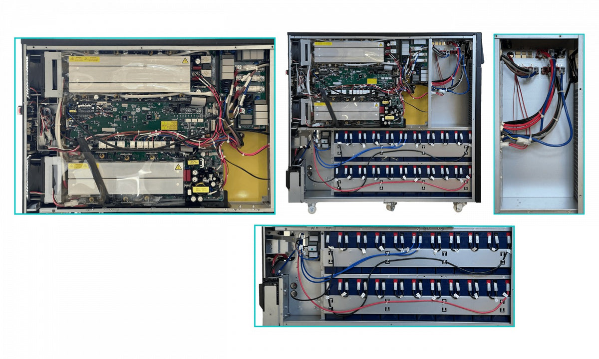 T40KVA ENERSAFE Trifasica 40KVA 36kW 0ms 60x9AH Expand-192VDC UPS Torre