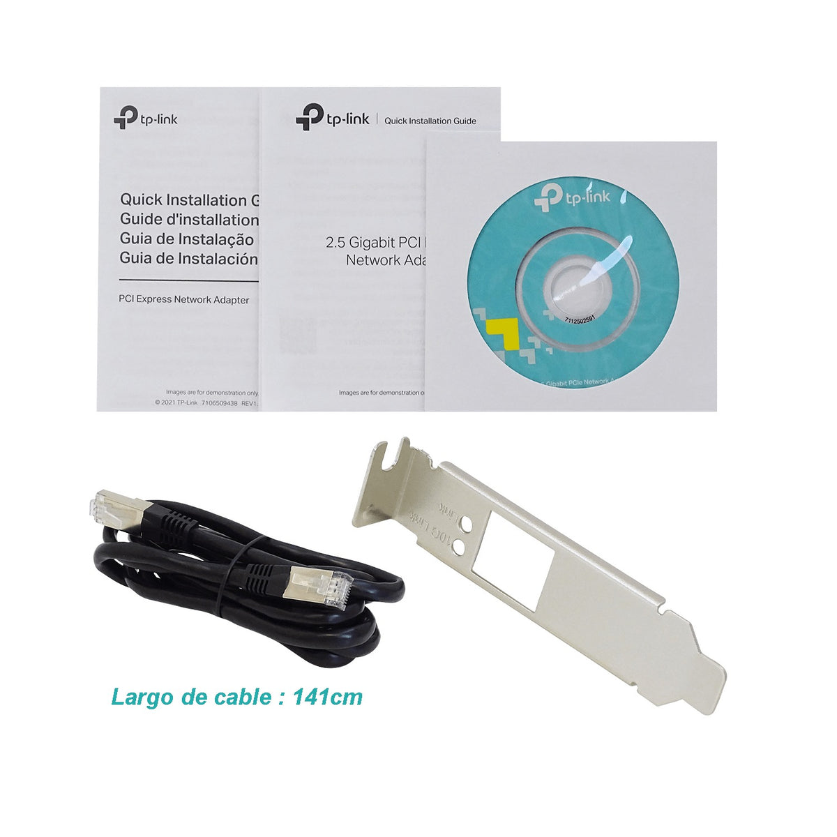 TX401 TP-LINK Adaptador Red 1-10G PCIe-x4 Tarjeta Ethernet 10gbps RJ45 PCIExpress