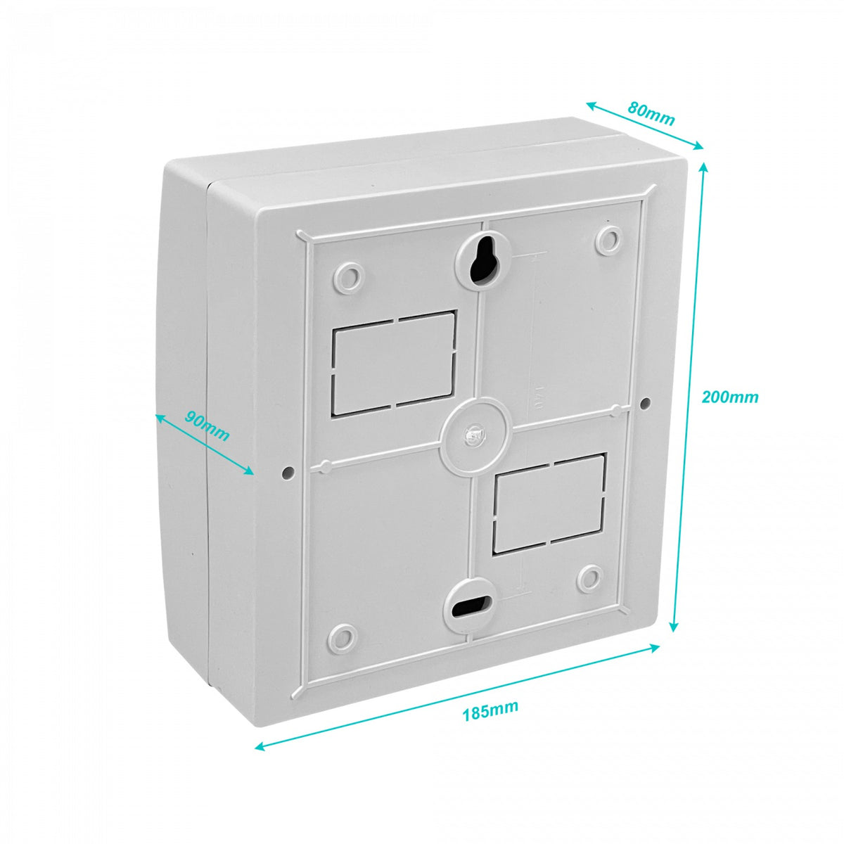 CADIN-08S LEXO Tablero Sobreponer LSZH 8 Modulos Riel Din IP41 IK08 5399108