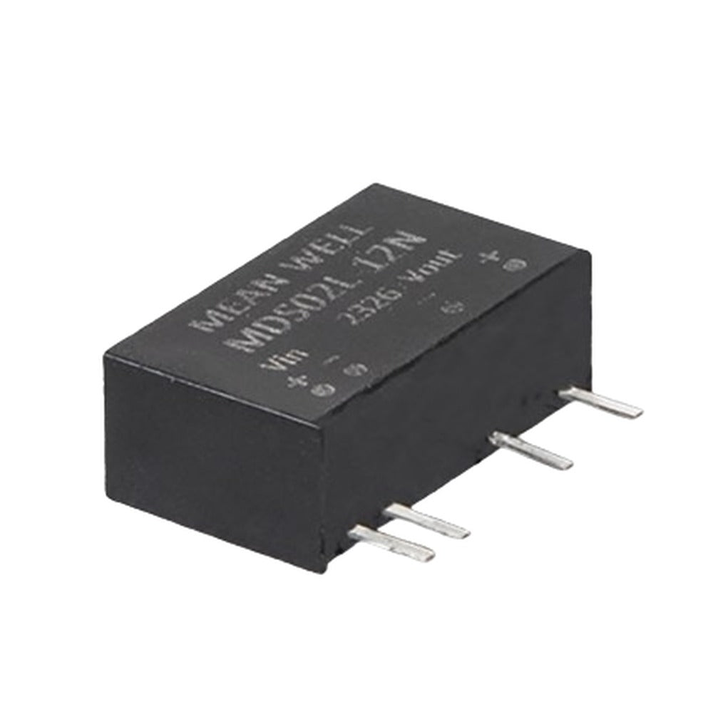 Convertidor DC-DC Médico 2W SIP7 Mean Well Serie MDS02M-N Entrada 12VDC - 3V