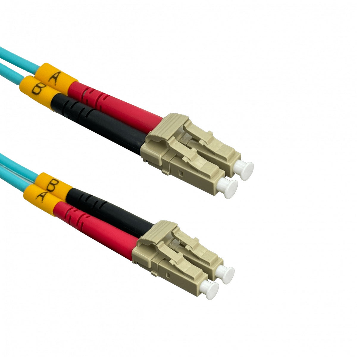 JF3LL2 2m LC-LC OM3 Multimodo MM Dúplex Latiguillo Fibra 3.0mm 50/125µm LSZH