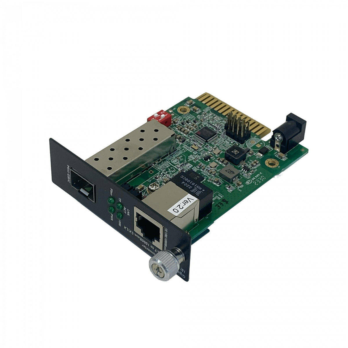 GST-805A Planet Convertidor de Medios Gigabit Semi-Administrable 1-1000 1-SFP Smart LLCF/LLR
