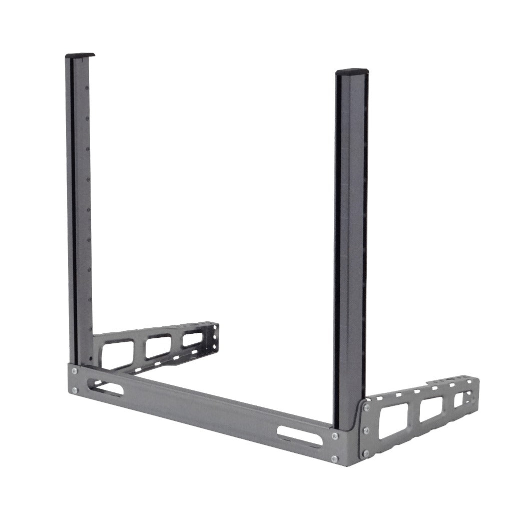 SR-10U MIKROTIK Rack Simple Negro 2-Postes 507mm-Altura Desmontable SR-10U