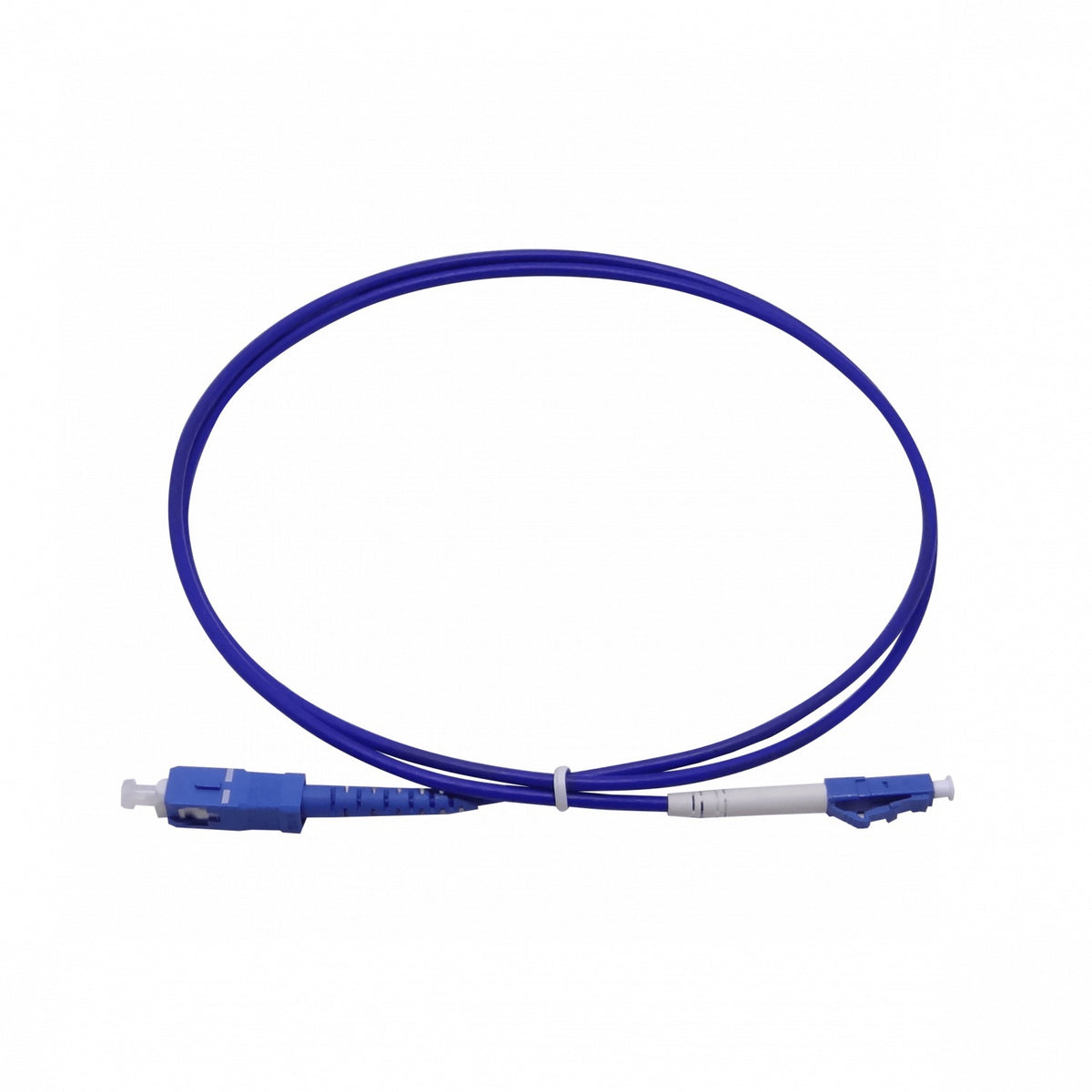JBSLC1 LSZH Blindado 1m LC-SC SM Simplex Latiguillo Fibra 3.0mm 9/125um