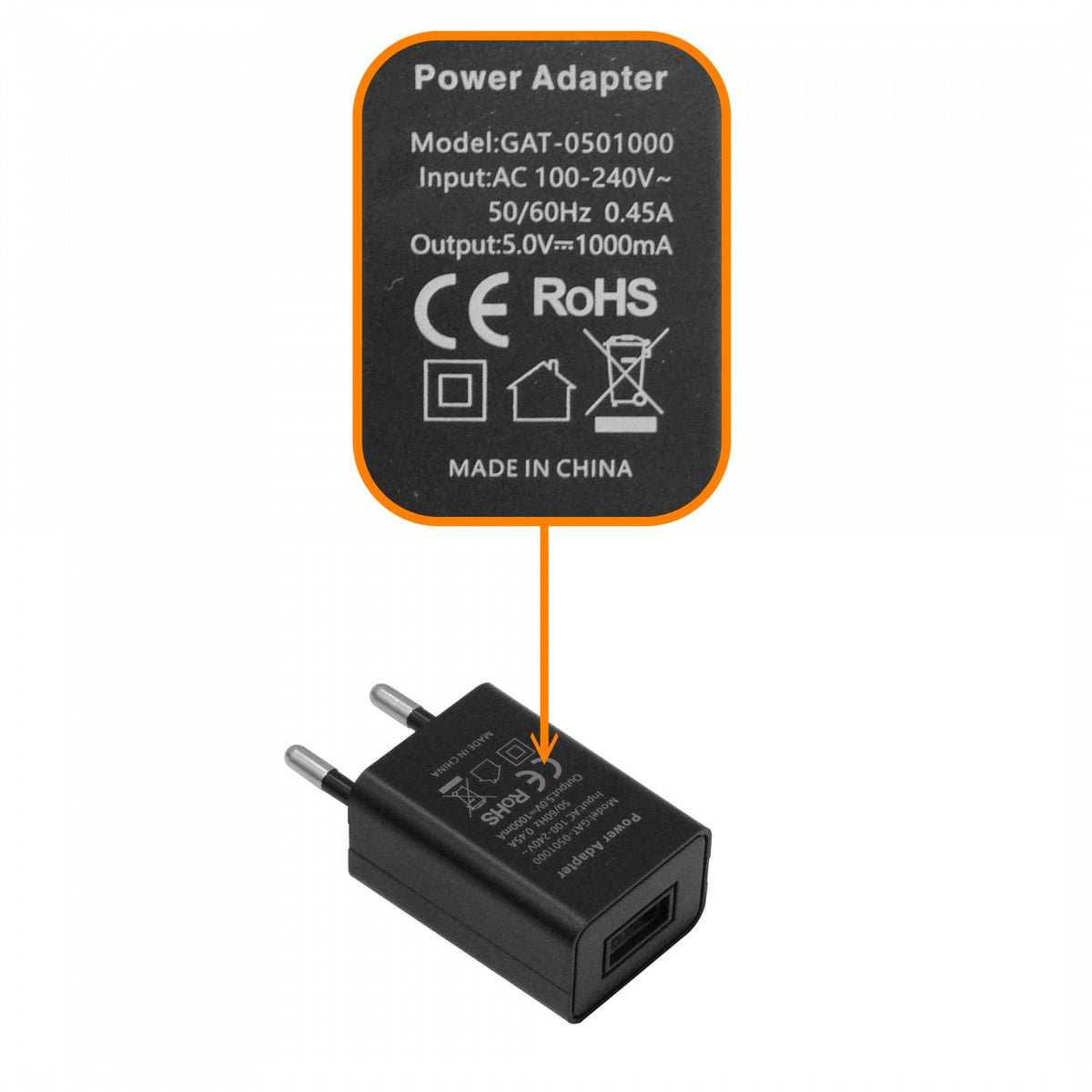 MONICAW Pantalla Análoga 5 Megapíxeles 5-pulgadas 2-BNC-H RS485-PTZ RJ45 ET-IV8W
