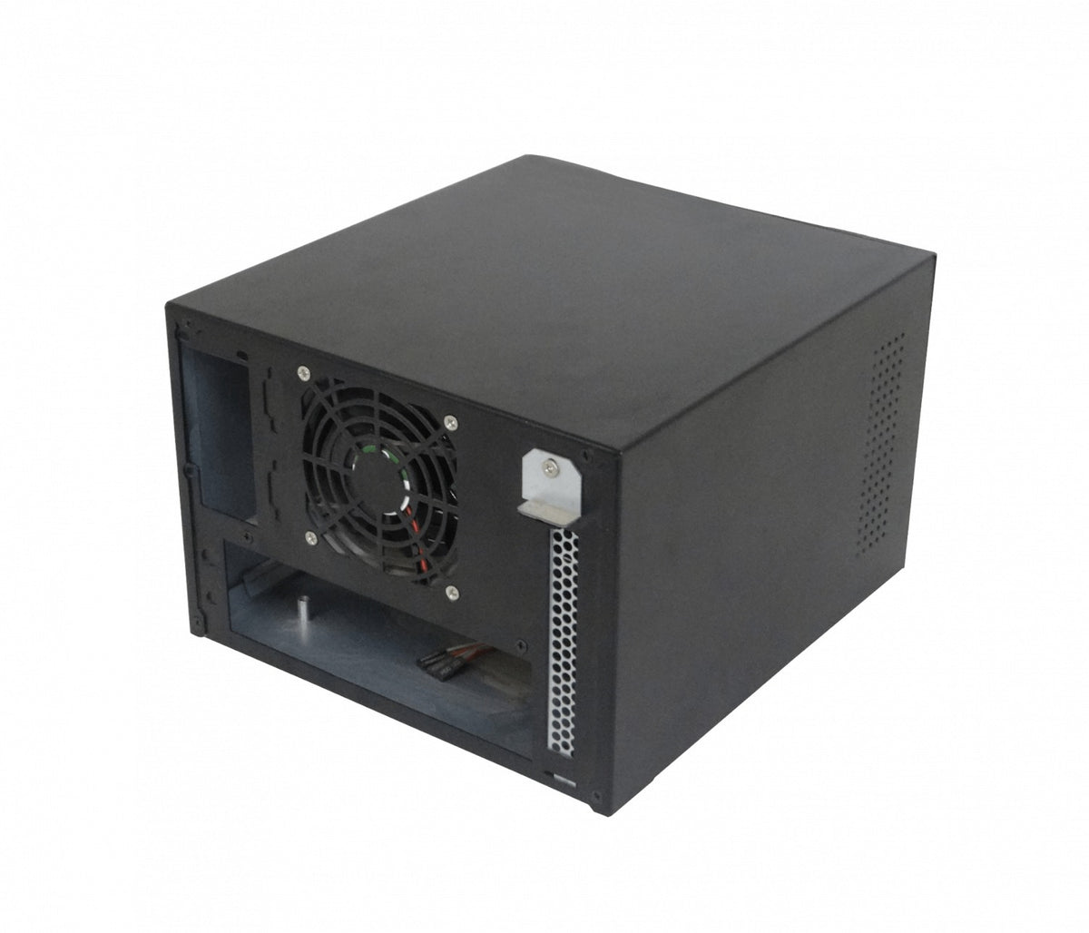 RAG-N2 LINKMADE 2 bahías hot-swap 3.5" 1 ranura PCI 1 puerto USB3 Gabinete desktop Mini-ITX Requiere fuente Flex ATX 1U