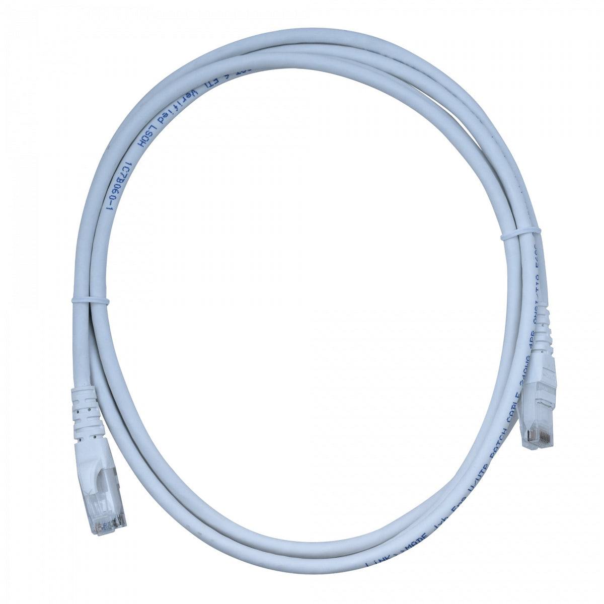 CP6W-20L LINKMADE Cable de Conexión Multifilar Cat6 U/UTP Blanco LSZH de 2 Metros, Inyectado