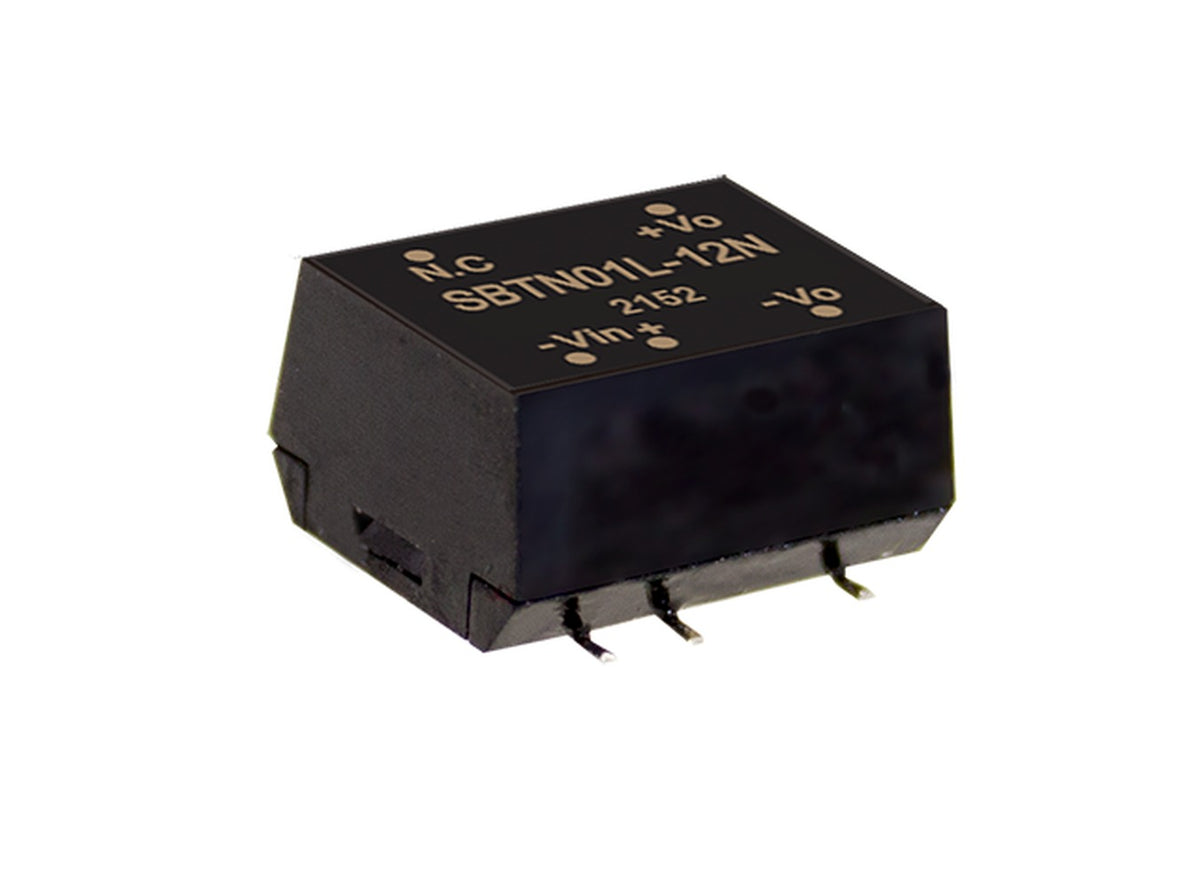 Conversor DC-DC SMD no regulado 1W SBTN01-N - 10.8 a 13.2VDC - 5V