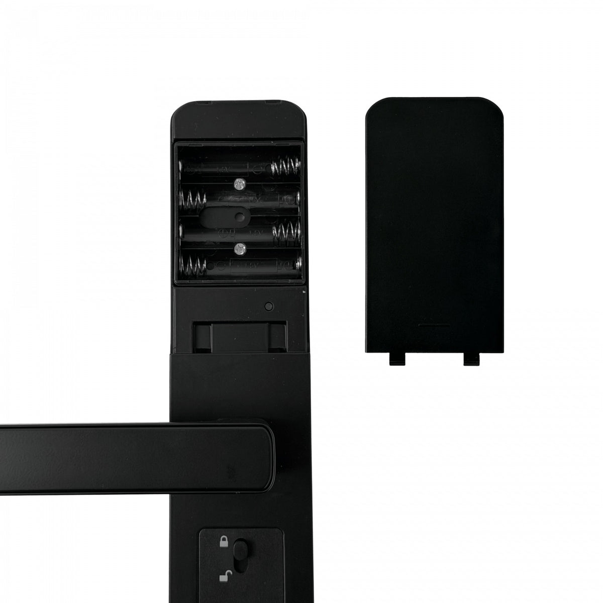 ML100 ZK Cerrojo Biométrico Digital Inalámbrico WiFi huella/NFC incluye-llave-física incluye-bateríasAA