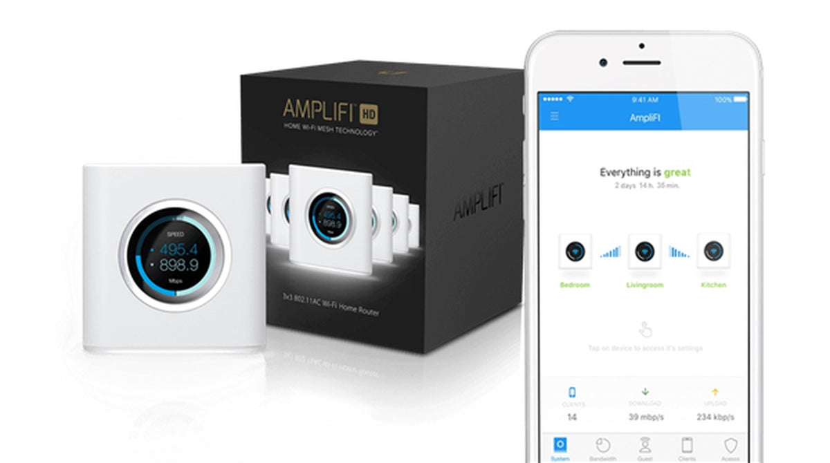AFI-R. Amplificador UniFi Unitario 5-1000 USB Router-HD Malla AC1300 N450 1750mbps 26dBm AFI-R-EU UBIQUITI