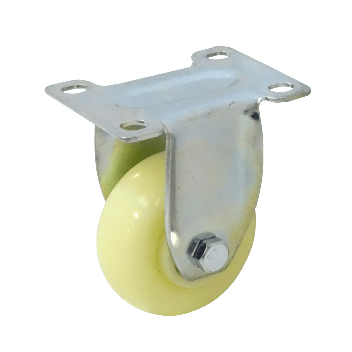 RUEDA-3B Rueda fija blanca de 3 pulgadas con capacidad de carga de 30Kg dimensiones 65x95x105mm