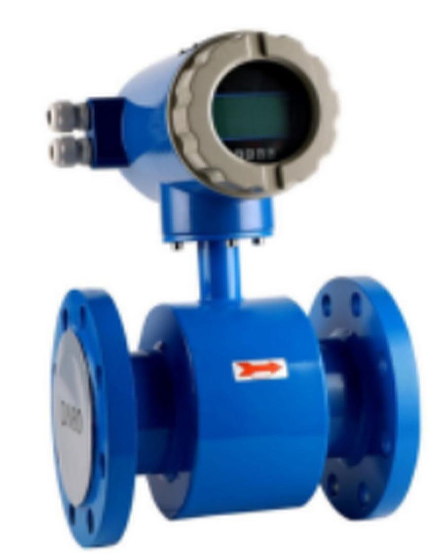Caudalímetro electromagnético compacto, 24VDC, salida HART + MODBUS
