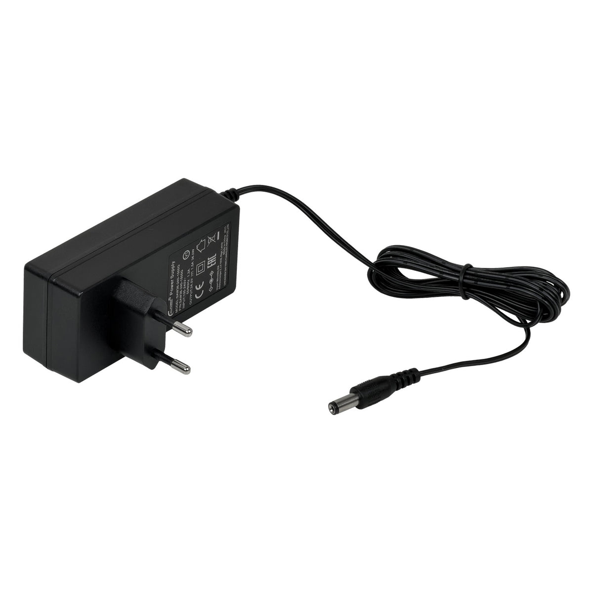 F24-W36. Suministro Eléctrico MKTK 24VDC 1,5A para Instalación Interna Conector-5,5x2,1mm Compatible Mikrotik para mUPS