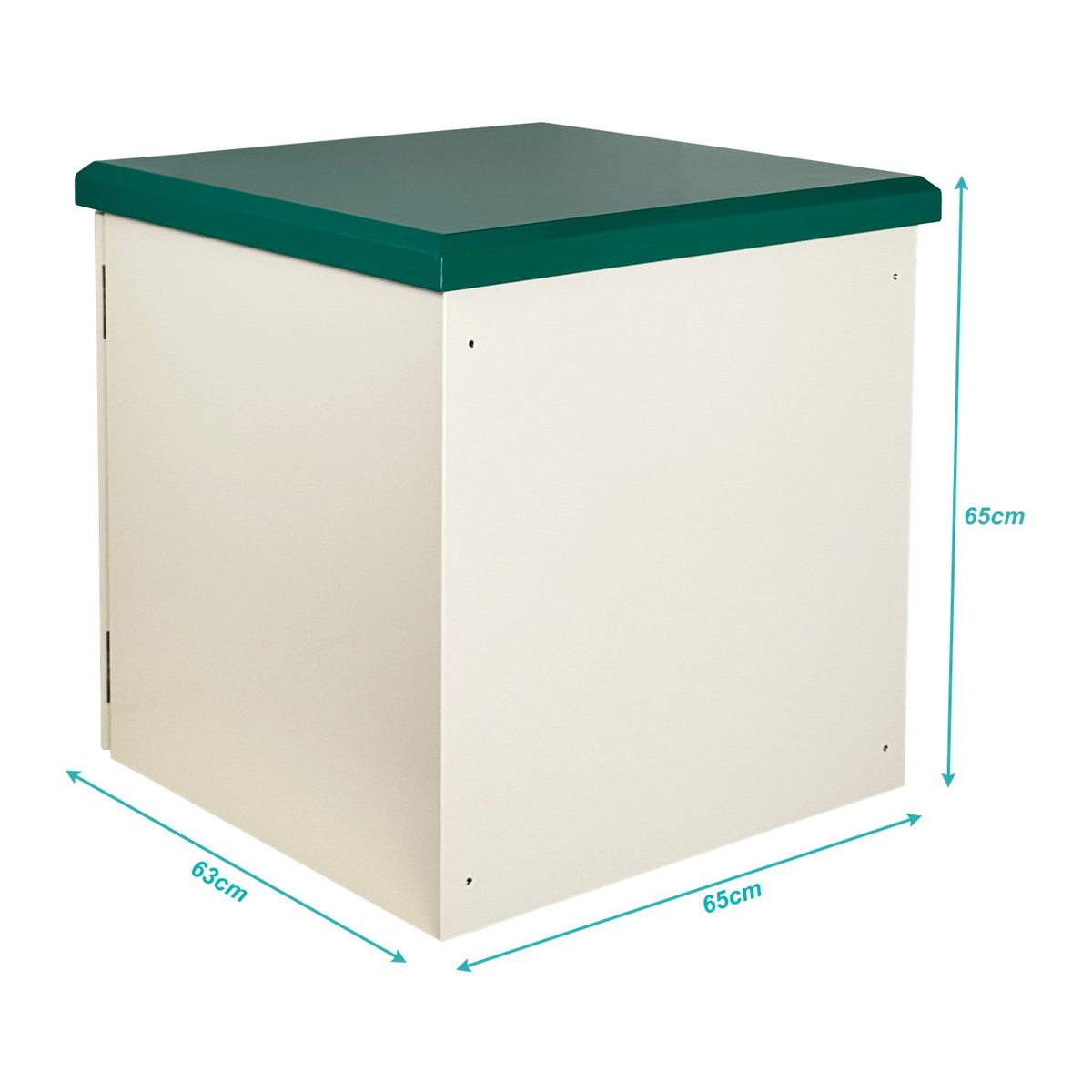 RK10-6LE LINKMADE Gabinete Rack 10U 614x600mm Exterior Muro/Poste IP65 con Bandejas, Ventilación y PDU