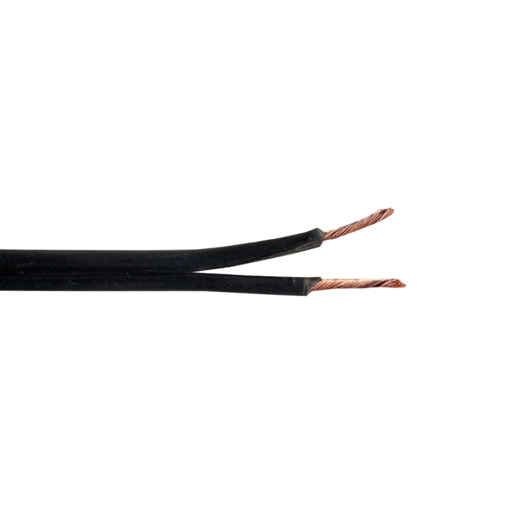 2X24N 2x24AWG CCA 100mts Cable PVC Negro Paralelo Multifilar 11x0,15mm