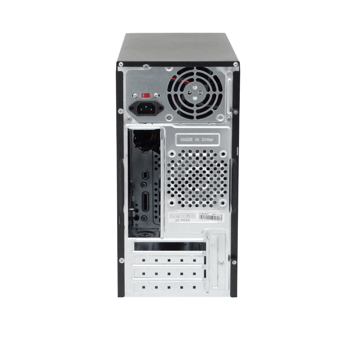 XTQ-100 XTECH Carcasa micro-ATX 600W Color Negro 2-USB-AH 2-3,5mm-H