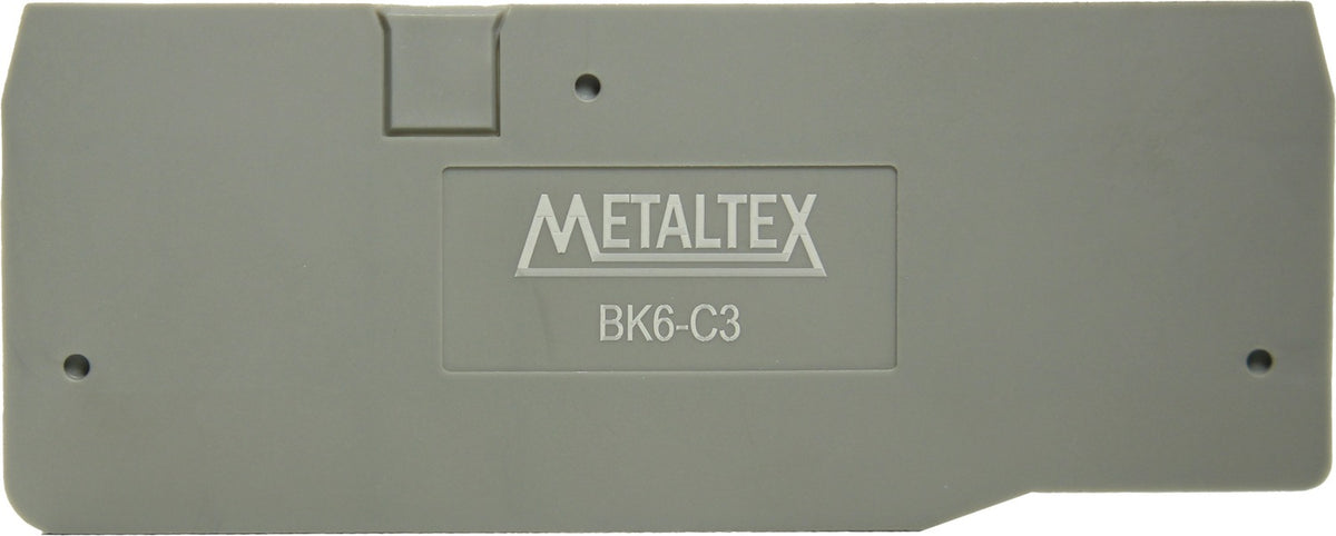 Tapa bornera Serie BK 6mm² 3 vías