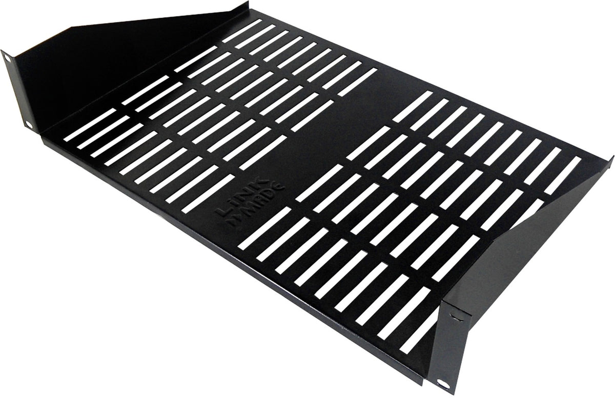 RB2-3VL-LIQ S/CAJA LINKMADE Ventilada 2U 30cm-Fondo Bandeja Negra p/Rack req-Torni