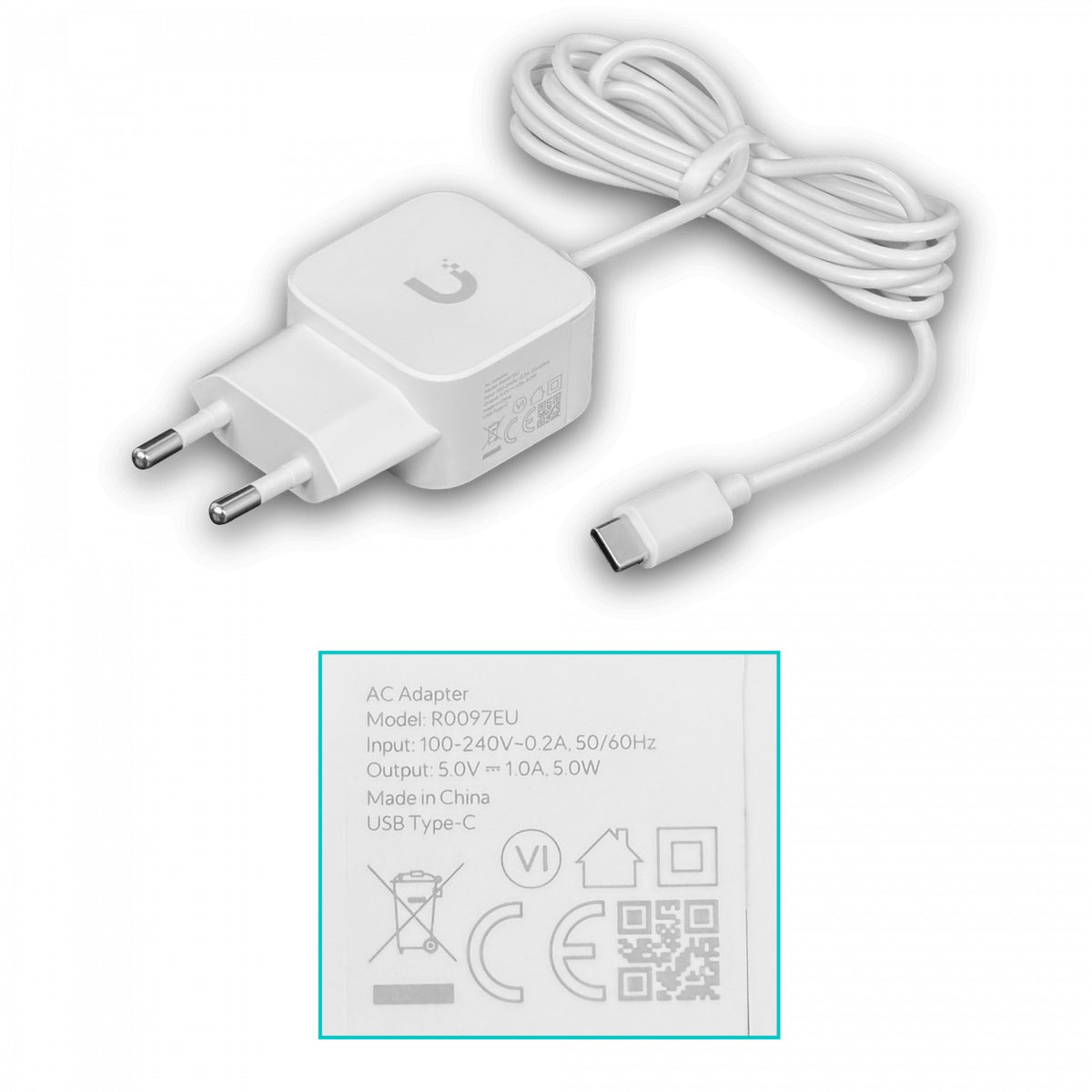 USW-FLEX-MINI-LIQ. DE SEGUNDA MANO UBIQUITI 5-1000 en-PoE-af Conmutador-Capa2 para interiores incl-5V-USB-C nec-Un