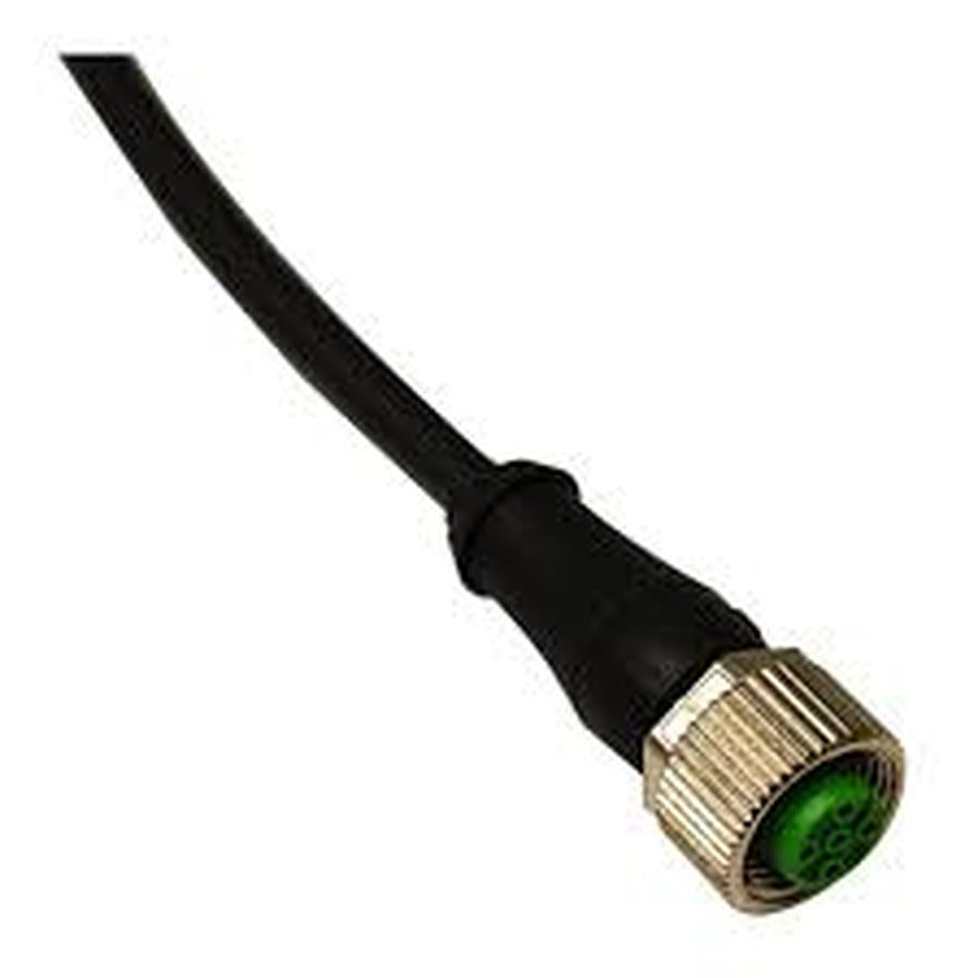 cable 10m con conector M12 Recto 8 polos (receptor)