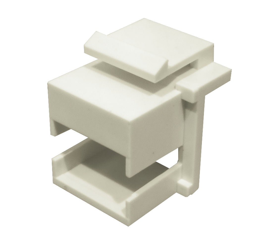 KCL Keystone blanco para acoplador SC simplex y LC dúplex, sin acoplador incluido, se requiere por separado