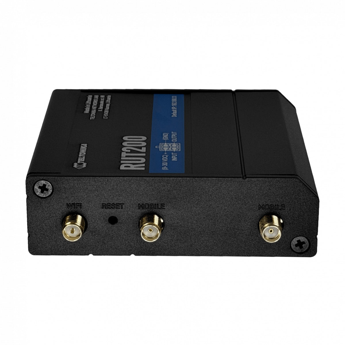 RUT200 TELTONIKA EU 4GLTE 3G 1-Tarjeta SIM Enrutador 2-.SMA 1-RPSMA LAN WAN 2,4GHz 9-30V