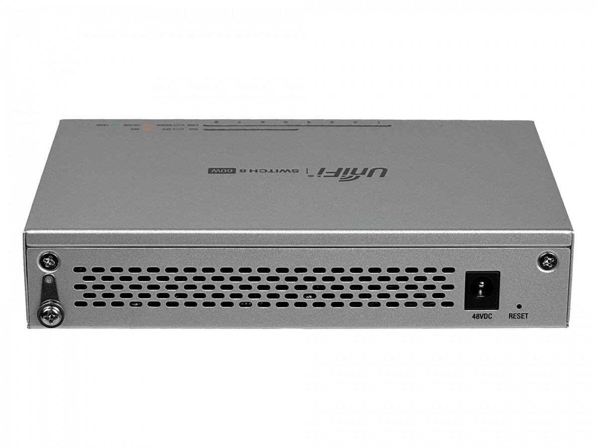 US8-60W. UI 8-1000(4-PoE48V-af) 48W-tot Switch req-UniFi inc-48V/60W US-8-60W-EU. UBIQUITI