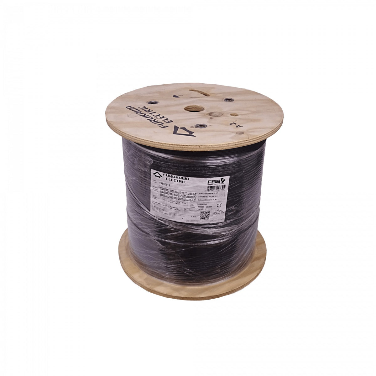 CFSQ2-F FURUKAWA Cable de acometida de 1 kilómetro LSZH con 2 fibras monomodo G657A2 y elemento portante de 1mm 19842213