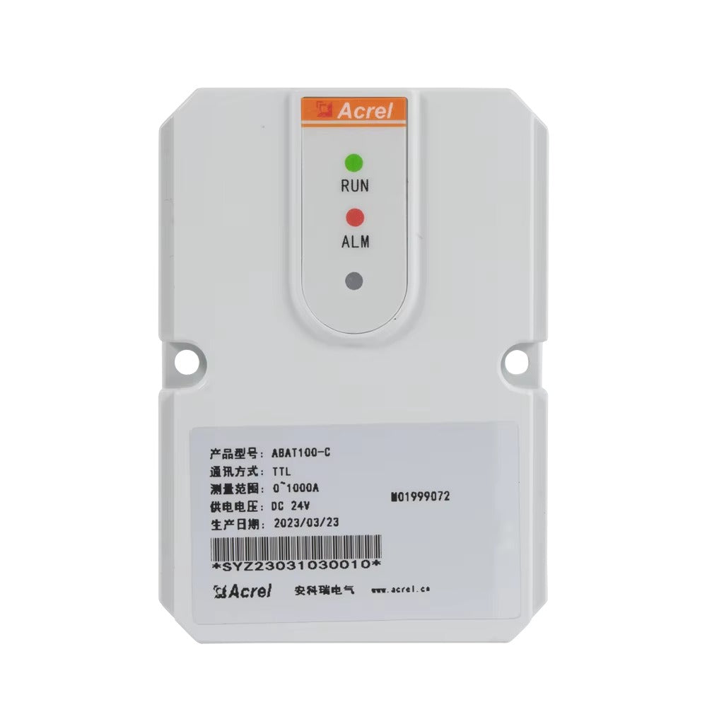 Sensor de corriente, carga, descarga y temperatura de baterías hasta 1000A serie ABAT100