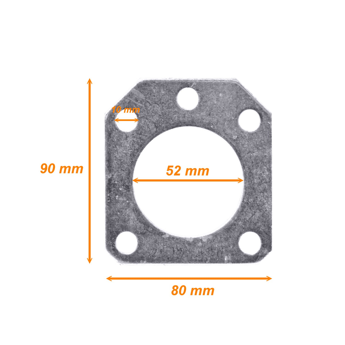 MAST-GP52 LINKMADE para 52mm Placa Sustitución para Soporte Tensor Poste