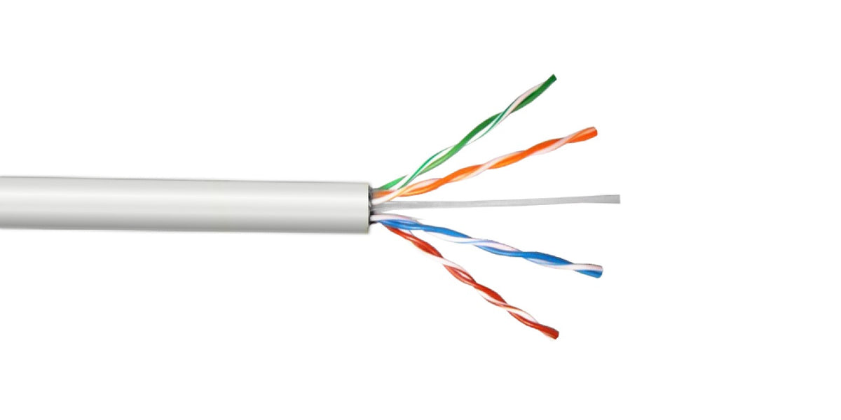 CBU-UG3H. ENLACE 100-C UTP MONOFILAR 4-PARES CCA ALEACIÓN CAJA 300 METROS SIM-CAT5E GRIS