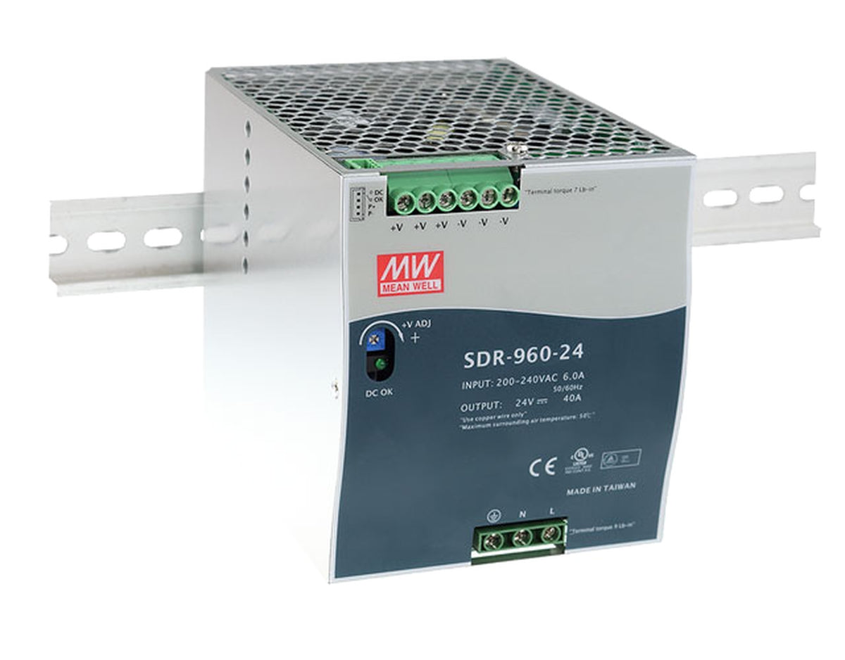 Fuente de poder Riel DIN 960W metal SDR-960 - 48V