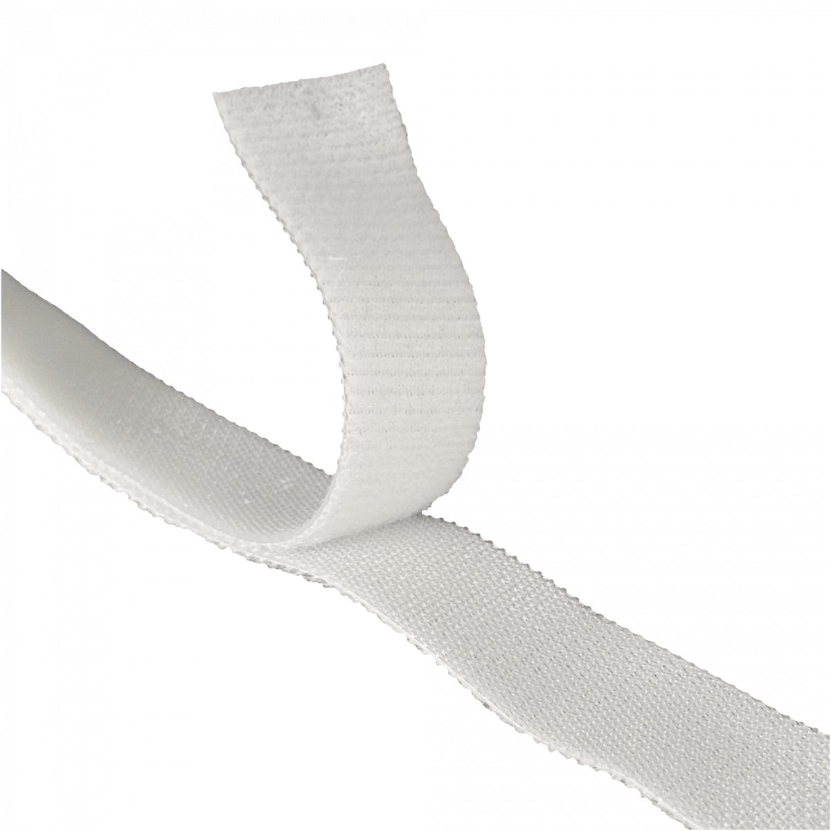 CV-LK25W Blanca Amarra Velcro Clasica Doble Faz 25mt 20mm