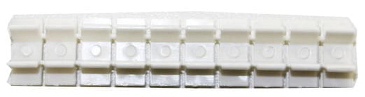 Identificador serie BS para bornera 4mm² blanco 10 unidades