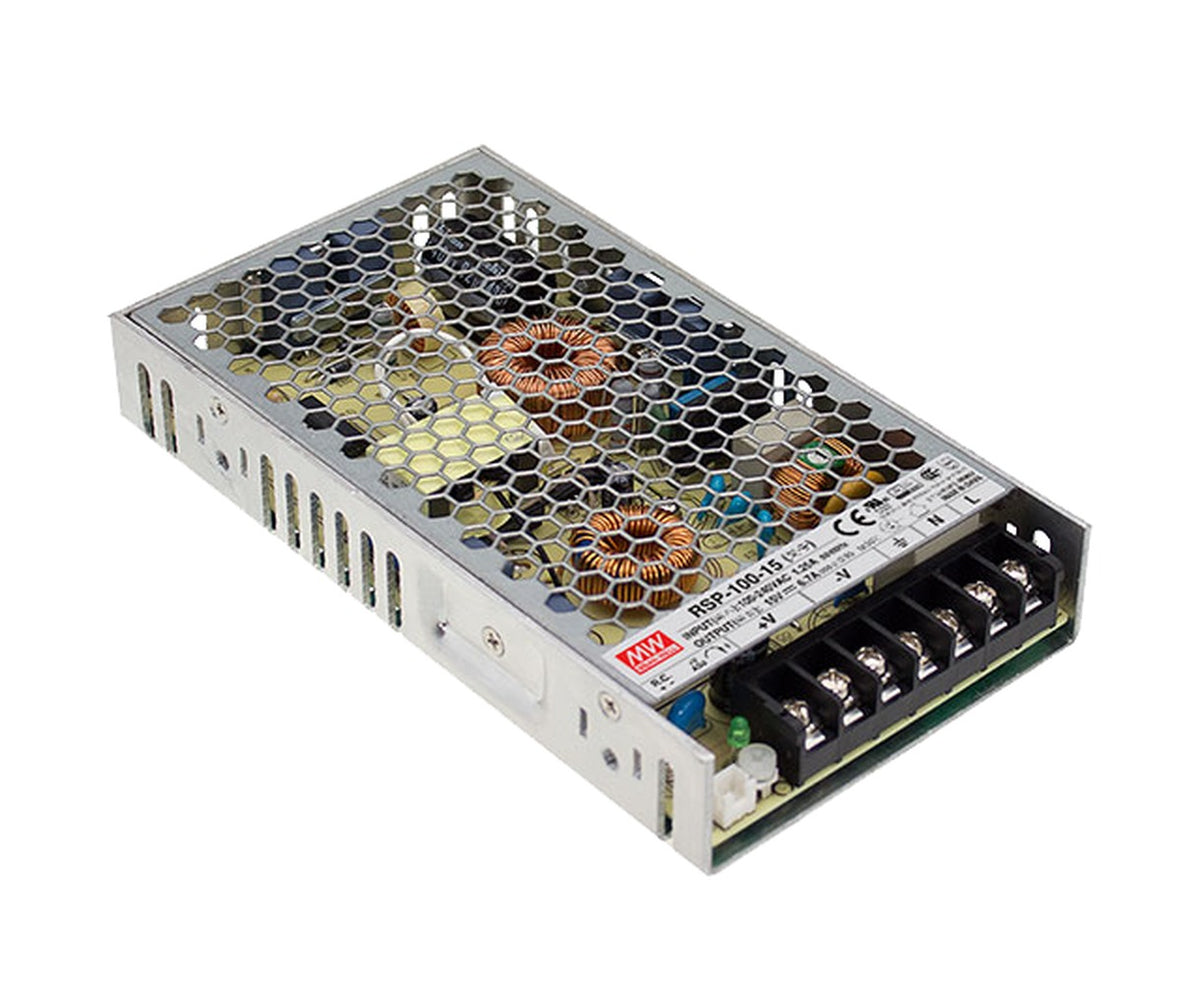 Fuente de poder Gabinete PFC 100W 1 Salida RSP-100 - 48V