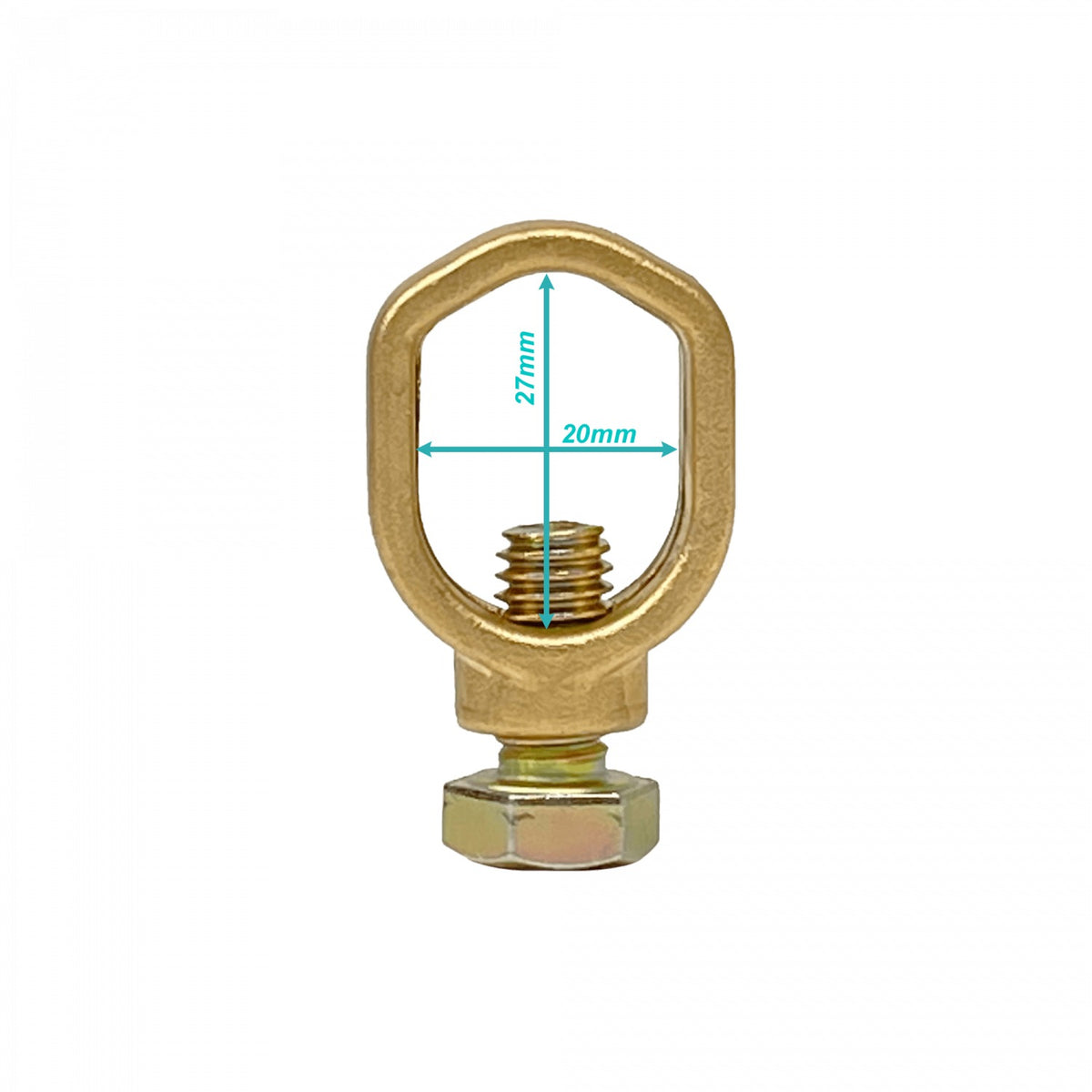 BRA-CC Conector Bronce Para Barra Toma Tierra de 3/4 5/8 1/2