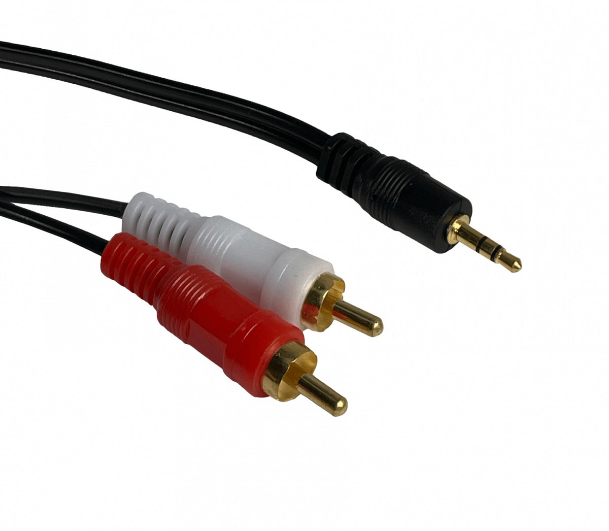AUDIO-3MR ULINK 3,5mm-M 2-RCA-M 3mt Macho-Macho Cable Audio Plug-RCA Phone-1/8