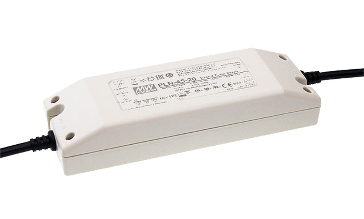 Driver LED plástico voltaje PFC 45W PLN-45 - 36V