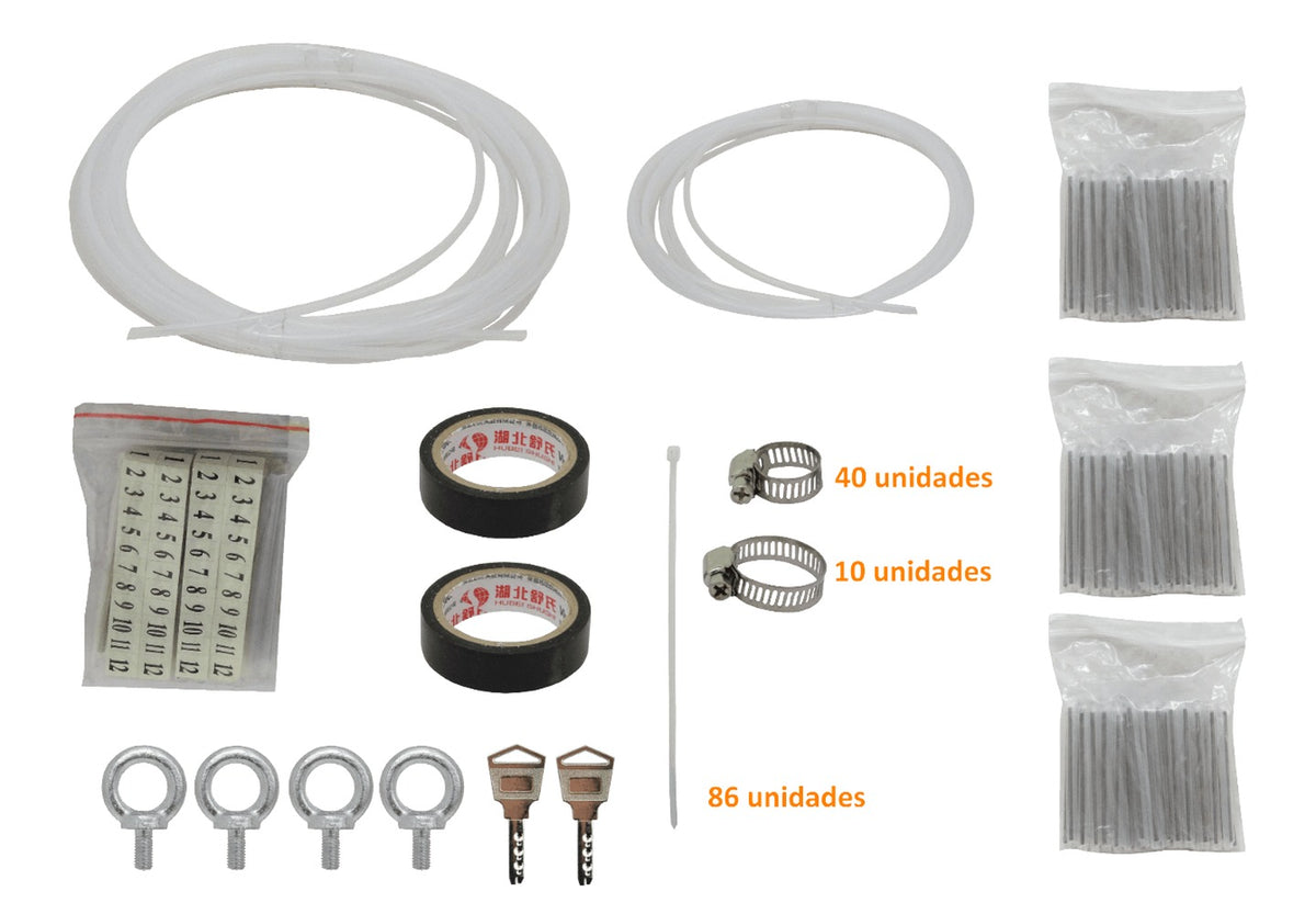 RKF-2 FIBRA 108-ODF incl-1152-SC/APC 62x148x154cm 4-Puerta Exterior-Suelo IP65