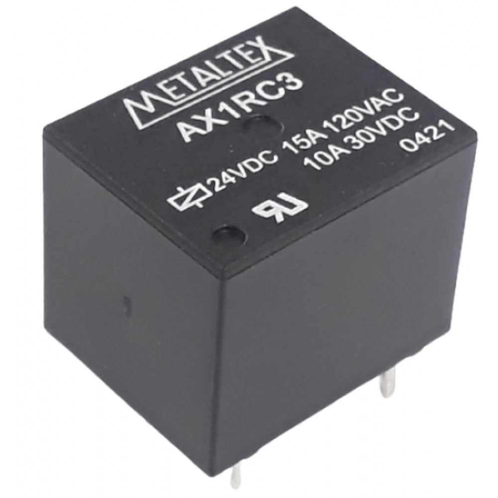 Relé industrial miniatura de potencia SPDT hasta 15A terminales PCB serie AX - 5VDC
