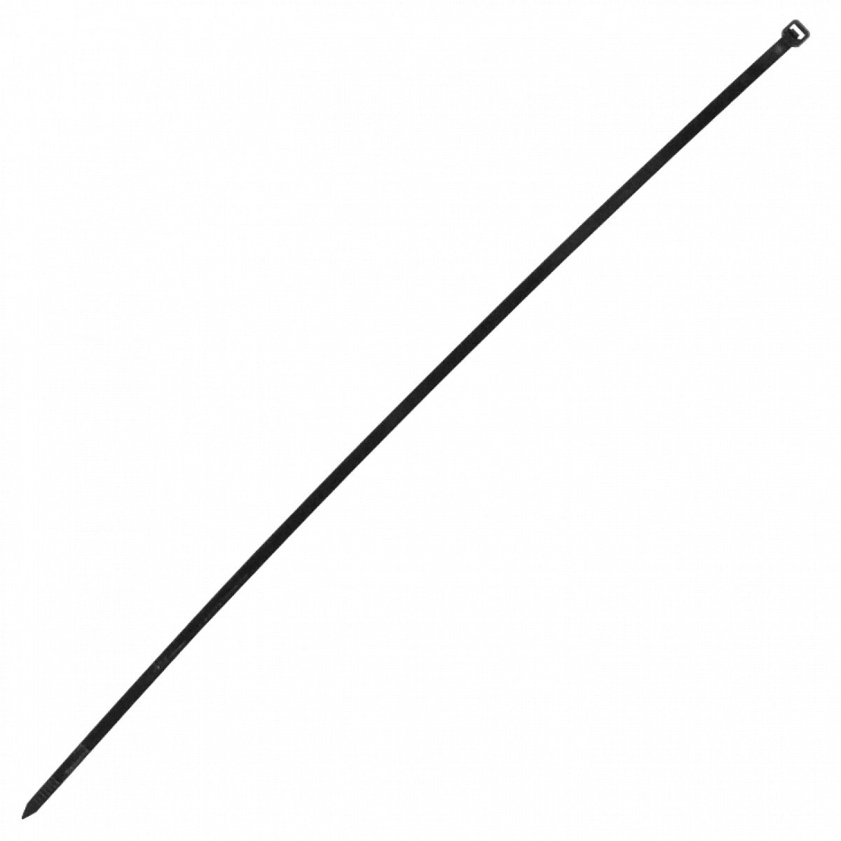 CV-435N. 50-un 350x4,8mm Negra Amarra Plastica Nylon 4.8x350mm