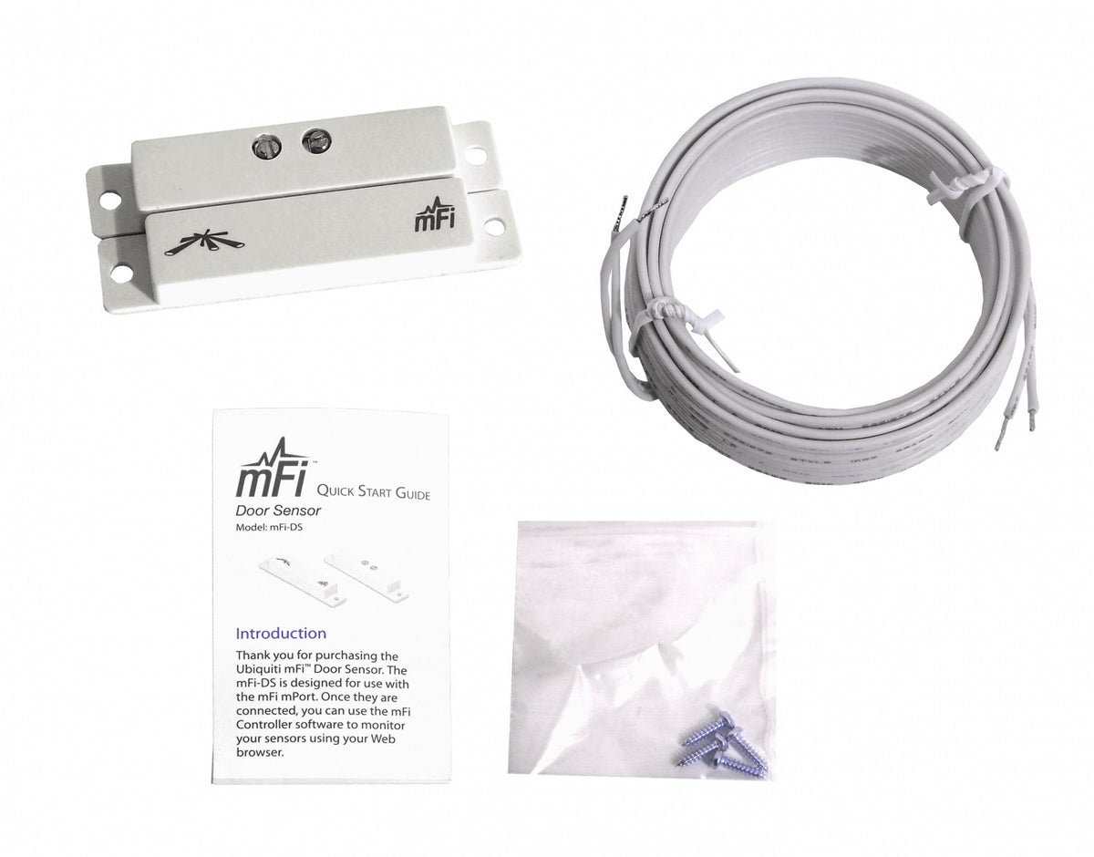 MFI-DS. UI Sensor de Apertura para Puerta MFI 20MM SPST Magnético Incluye Cable de 5 Metros MFIDS. UBIQUITI