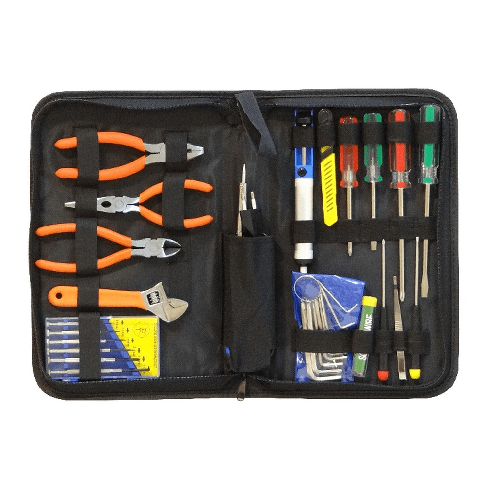 ZD-902 17-Piezas Set Herramientas Reparación Electrónica Soldador-30W
